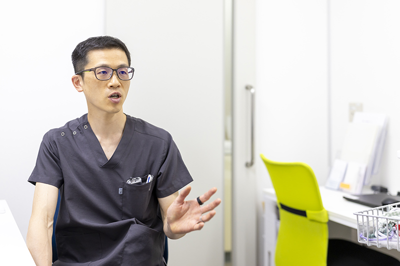 2025年5月から腹膜透析を始められたと伺いました。